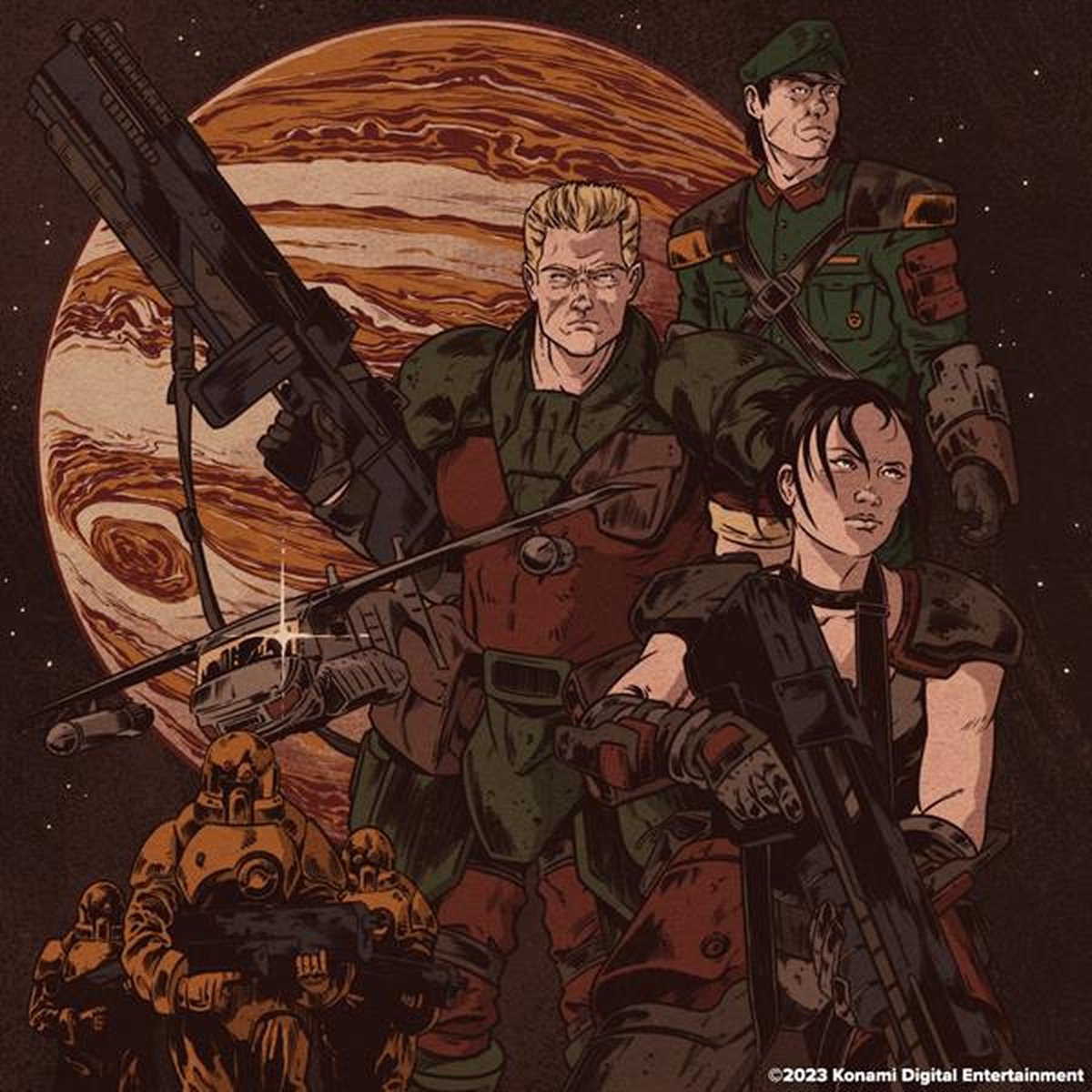 Konami Kukeiha Club - Contra: Shattered Soldier (LP)