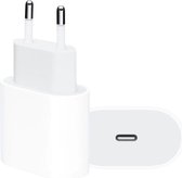 Chargeur 20W USB-C - Chargeur rapide - Charge Quick - Convient pour Apple et Samsung - iPhone/ iPad - Prise de charge - Chargeur Apple - Chargeur iPhone - Chargeur USB-C - Bloc de charge