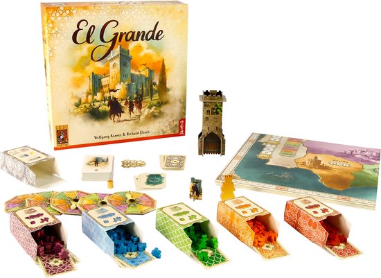 999 Games - El Grande - Bordspel - Vernieuwde versie van de klassieker uit 1996