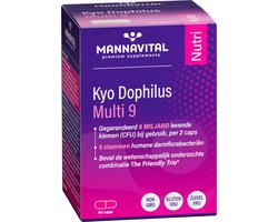 Mannavital Kyo dophilus multi 9 60 Capsules