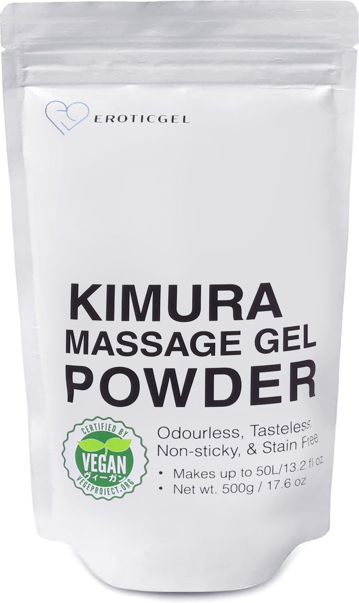 Goedkoopste Kimura Vegan Massagegel in Poedervorm 500g