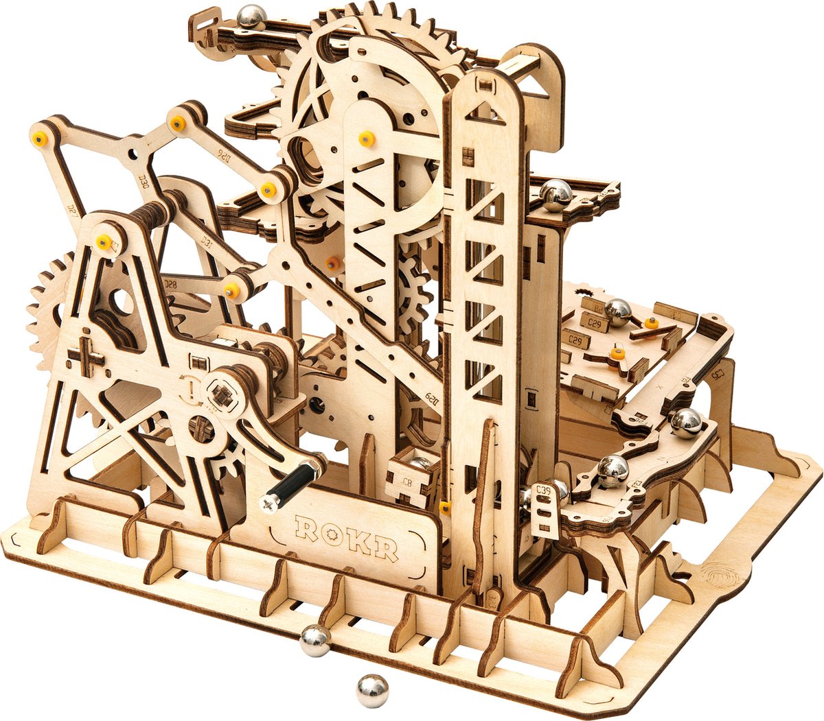 Robotime - Knikkerbaan - Marble Climer - DIY - 3D - Houten Modelbouw - LG504