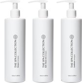 The Spa Collection Lemongrass - Shampoo + Conditioner + Body Wash - Milde formulering - 400 ml - Pompfles - Set van 3 stuks