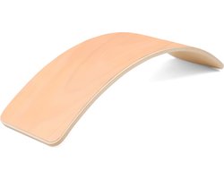 Balance Board XL Origineel - Balansbord - Baby Speelgoed voor Kinderen en Peuters - Vilt - Naturel - 90 x 30 cm
