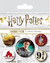 Pyramid International Harry Potter - Gryffindor Pin - Set van 5 - Multicolours