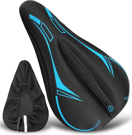 Housse de selle de velo en gel housse de selle fine pour interieur et exterieur bol