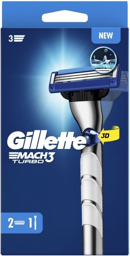 Gillette Mach3 Turbo Scheersysteem