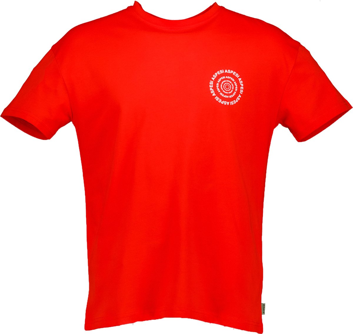 Aspesi Shirt Rood Katoen maat XL Basic t-shirts rood