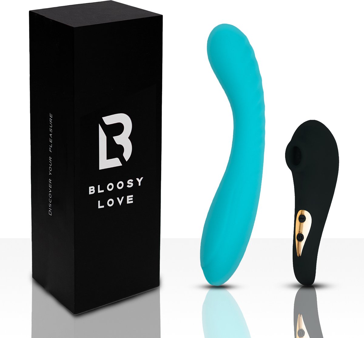 Goedkoopste Bloosy Love® Jacky en Roxane Vibrator Set - Super krachtige G-Spot stimulatie - Clitoris stimulator - Handzaam formaat