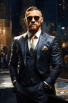 Conor McGregor Poster | UFC | Portret McGregor Poster | MMA | 51x71cm | Wanddecoratie | Muurposter | MT | Geschikt om in te lijsten