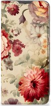 Smart Cover geschikt voor OnePlus 10 Pro Bloemen
