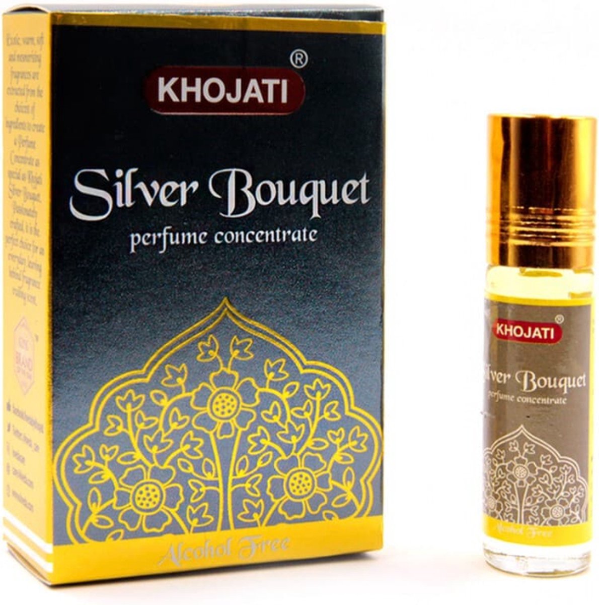 K-Veda - Silver Bouquet Perfume Concentrate - 6ml - Alcohol-Free - Exotic, Warm, and Mesmerizing Fragrance - Experience Everyday Elegance with the Special Scent of Silver Bouquet