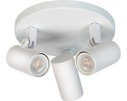 Spot Picollo 3 lichts Ø 17 cm incl mini GU10 wit