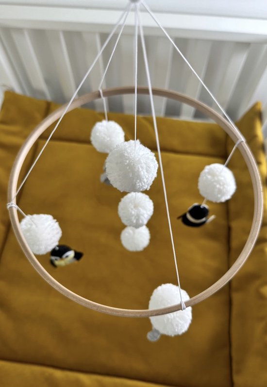 Luxe Handgemaakte Babymobielen | Hout & wol-vilt | Duurzaam & Minimalistisch | Boeffies & Woeffies