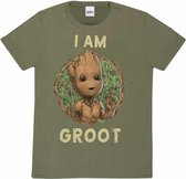 Marvel Baby Groot shirt – I Am Groot Groen S