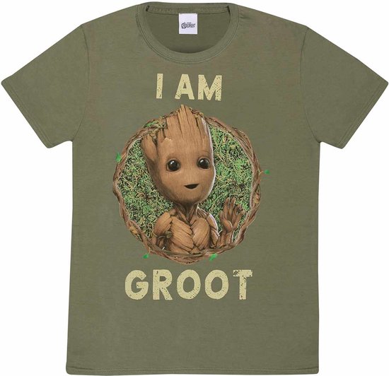 Marvel Baby Groot shirt – I Am Groot Groen S
