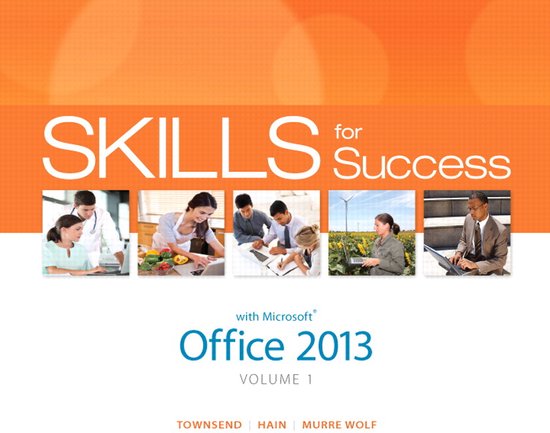 Skills for Success, Office 2013- Skills for Success with Off ... - cover