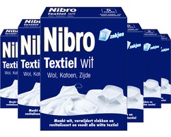 Nibro Textiel wit - 6 Stuks - Voordeelverpakking