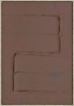 Ter Halle - Schilderij - 3D Art - Rode Klei (2) - 63x93cm