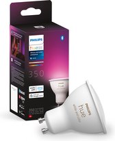 Philips Hue White and Color ambiance 8719514339880A, Ampoule intelligente, Bluetooth, Blanc, LED, GU10, 2000 K