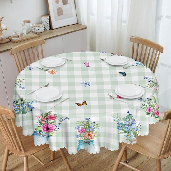 Morbuy Exotische Tafelkleden Rechthoekig Polyester Tafelkleed Tafelkleed Waterdicht Afwasbaar Vlekbestendig Oliebestendig voor Party Home Dining