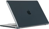 Coque pour Apple MacBook Air 15 (2023) - Mobigear - Série Glossy - Hardcover - Zwart - Convient pour Apple MacBook Air 15 (2023) Cover