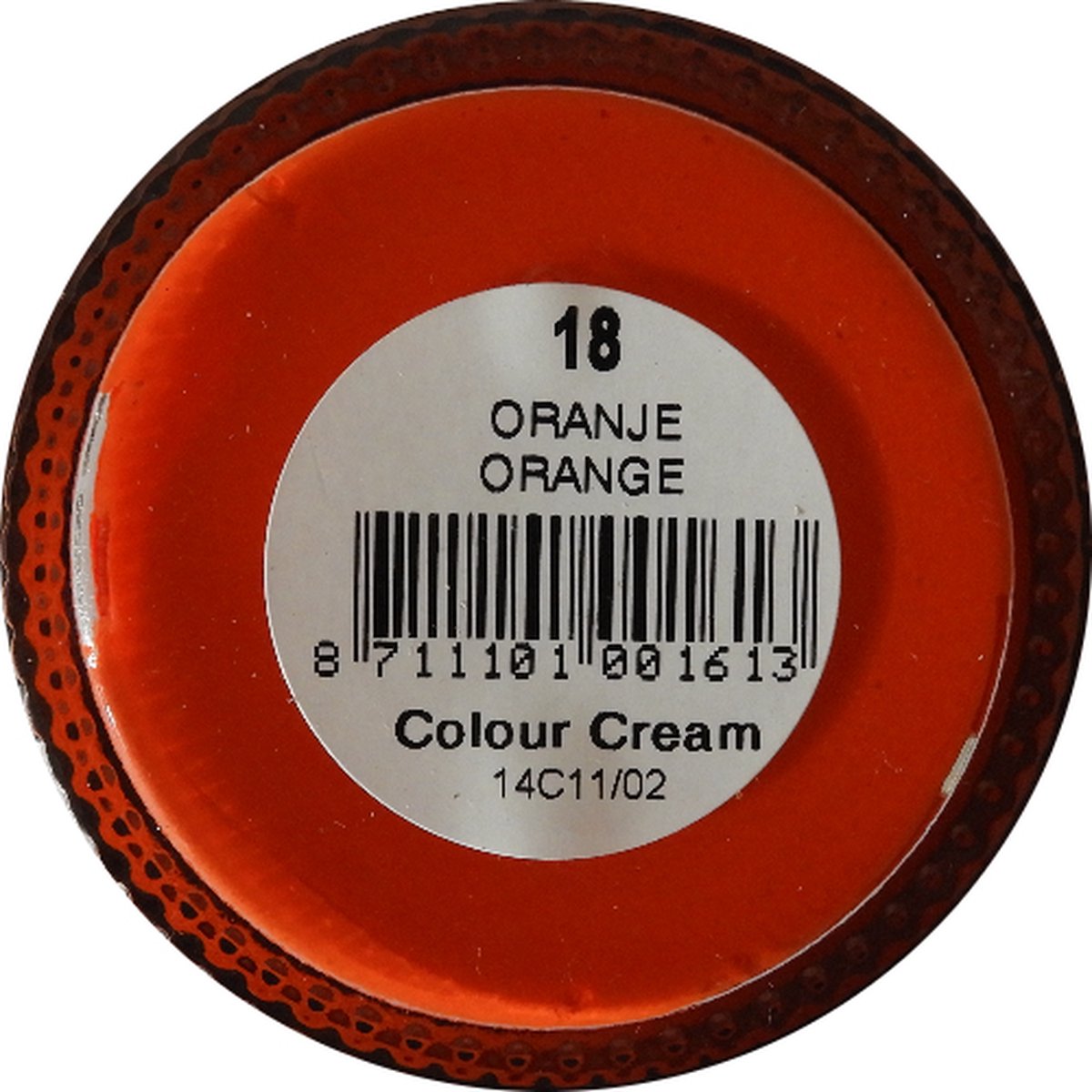SL - Dekkende Kleurcreme - Oranje - (Schoensmeer - Schoenpoets)