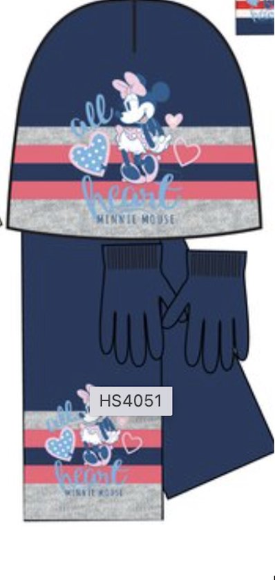 Sjaal muts set handschoenen 3-in-1 gebreide muts fleece gevoerd strik