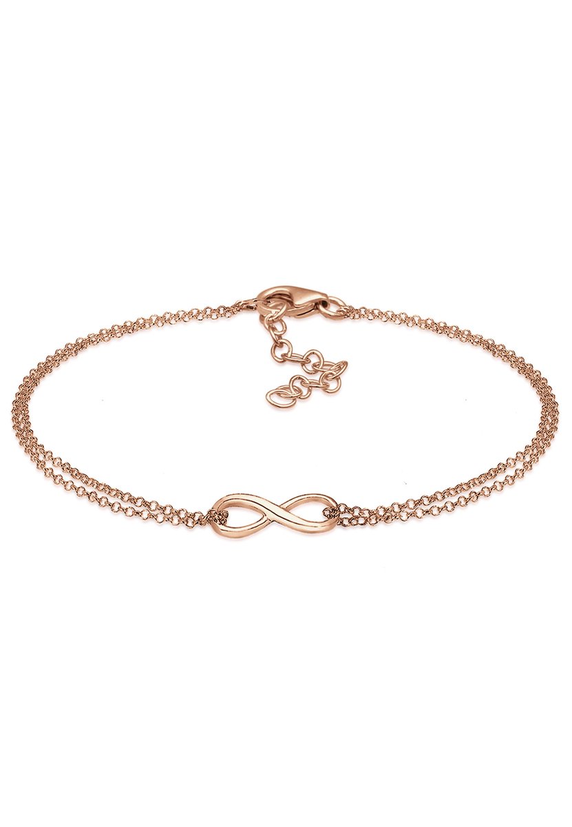 Elli - Armband - Dames Oneindigheid Trend Symbool in 925 Sterling Zilver - Dames