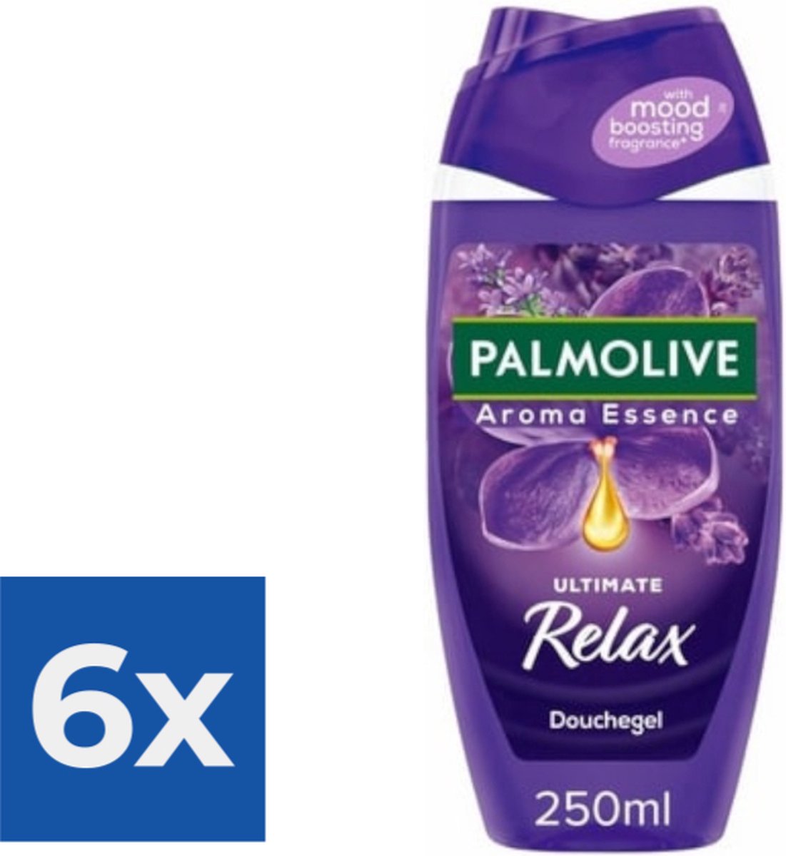 Goedkoopste Palmolive Douchegel  Sunset Relax Lavendel 250 ml - Voordeelverpakking 6 stuks