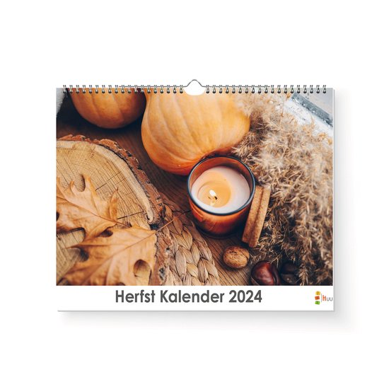 Foto: Xl 2024 kalender jaarkalender herfst