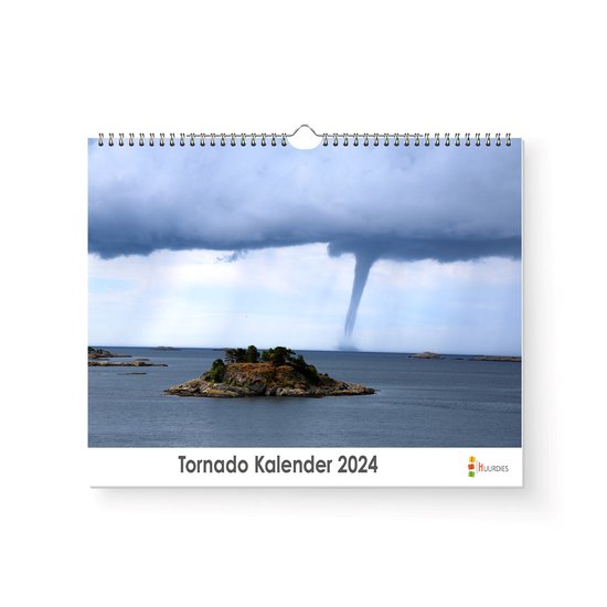XL 2024 Kalender Jaarkalender Tornado bol