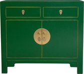 Fine Asianliving Chinese Kast Jade Groen - Orientique Collectie B90xD40xH80cm Chinese Meubels Oosterse Kast