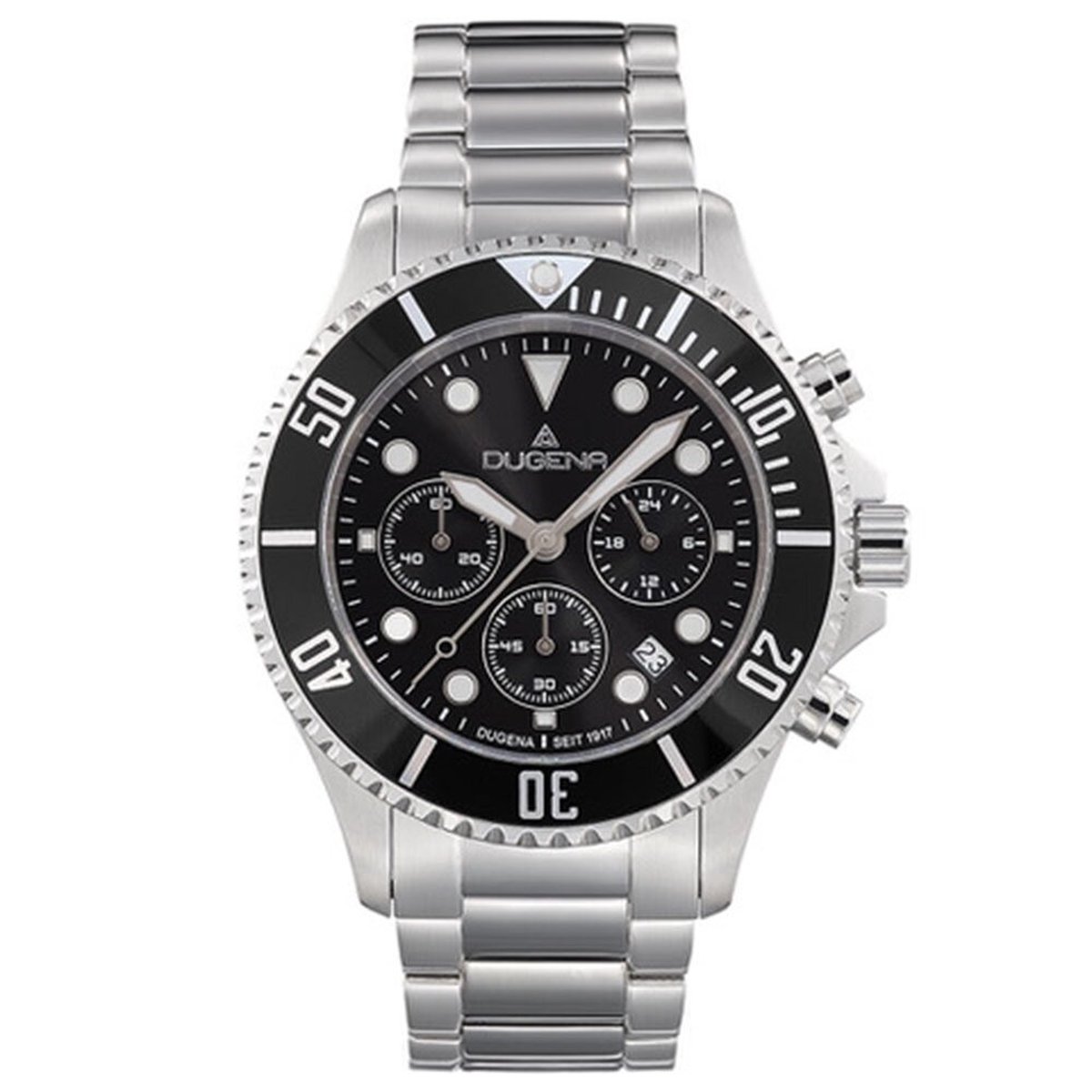 Dugena - 4461107 - Polshorloge - Men - Kwarts - Diver XL Chrono