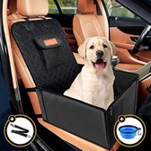 Hondenmand Auto Achterbank - Automand Hond - Passagiersstoel & Achterbank - Zwart