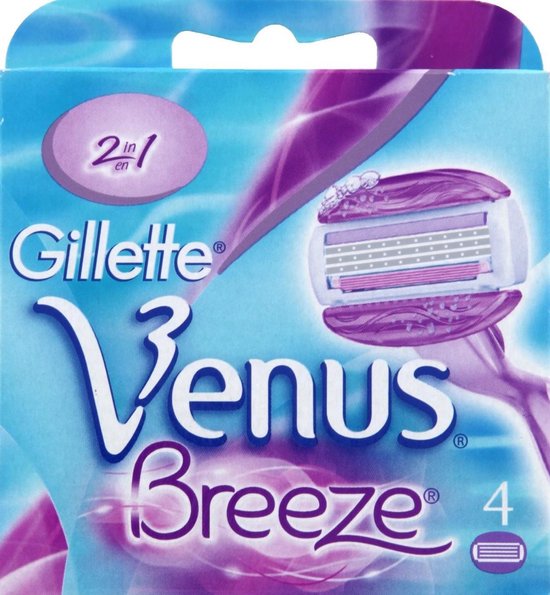 Gillette Venus Breeze - 4 Scheermesjes