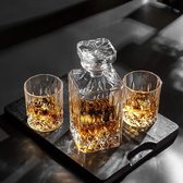 wisky glas - cadeauset voor mannen, papa, tumbler voor Scotch, cocktail, rum - Whiskyglazen 5pcs