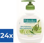 Palmolive - Zeep dispenser - Olive & Milch - 300 ml - Voordeelverpakking 24 stuks