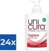 Unicura Handzeep - Pompje Hygiene 250 ml - Voordeelverpakking 24 stuks