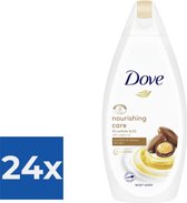 Gel douche Dove - Soin et huile nourrissants - 500 ml - Pack économique 24 pièces