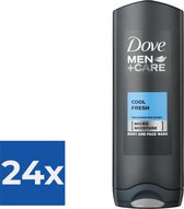 Dove Men+Care Cool Fresh - Douche Gel - Voordeelverpakking 24 stuks