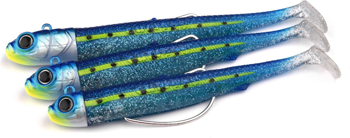 Spro Gutsbait Salt! Minnow 10.5cm - 30g - Haak 2/0 - Kleur : Blue Minnow