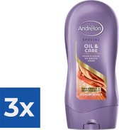 Andrélon Oil & Care Conditioner - 300ml - Voordeelverpakking 3 stuks