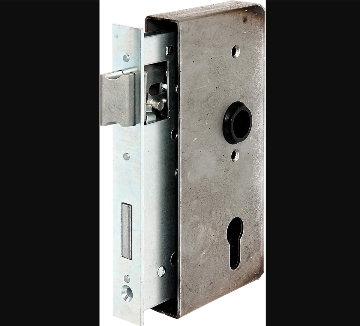Albert's 413408 Castle Case | met gegalvaniseerd slot | Staal | Doornmaat 55 mm