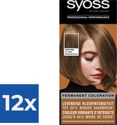 SYOSS Colors Pantone Haarverf 6-66 Roasted Pecan - 1 stuk - Voordeelverpakking 12 stuks