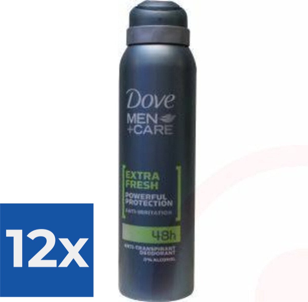 Goedkoopste Deospray Extra Fresh For Men - Voordeelverpakking 12 stuks