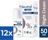 Neutral Nacht Cream 50 ml - Voordeelverpakking 12 stuks