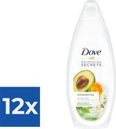 Dove Douchegel  Invigorating Ritual Avocado 250 ml - Voordeelverpakking 12 stuks
