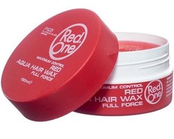 Red One Red Aqua Hair Wax - 150 ml - Voordeelverpakking 12 stuks