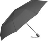 Duurzame Mini Zakparaplu - 6 Kleuren Paraplubekleding Gemaakt van Gerecyclede Materialen - Ecologisch Verantwoord Hoogwaardig Stabiel Windbestendig, grijs